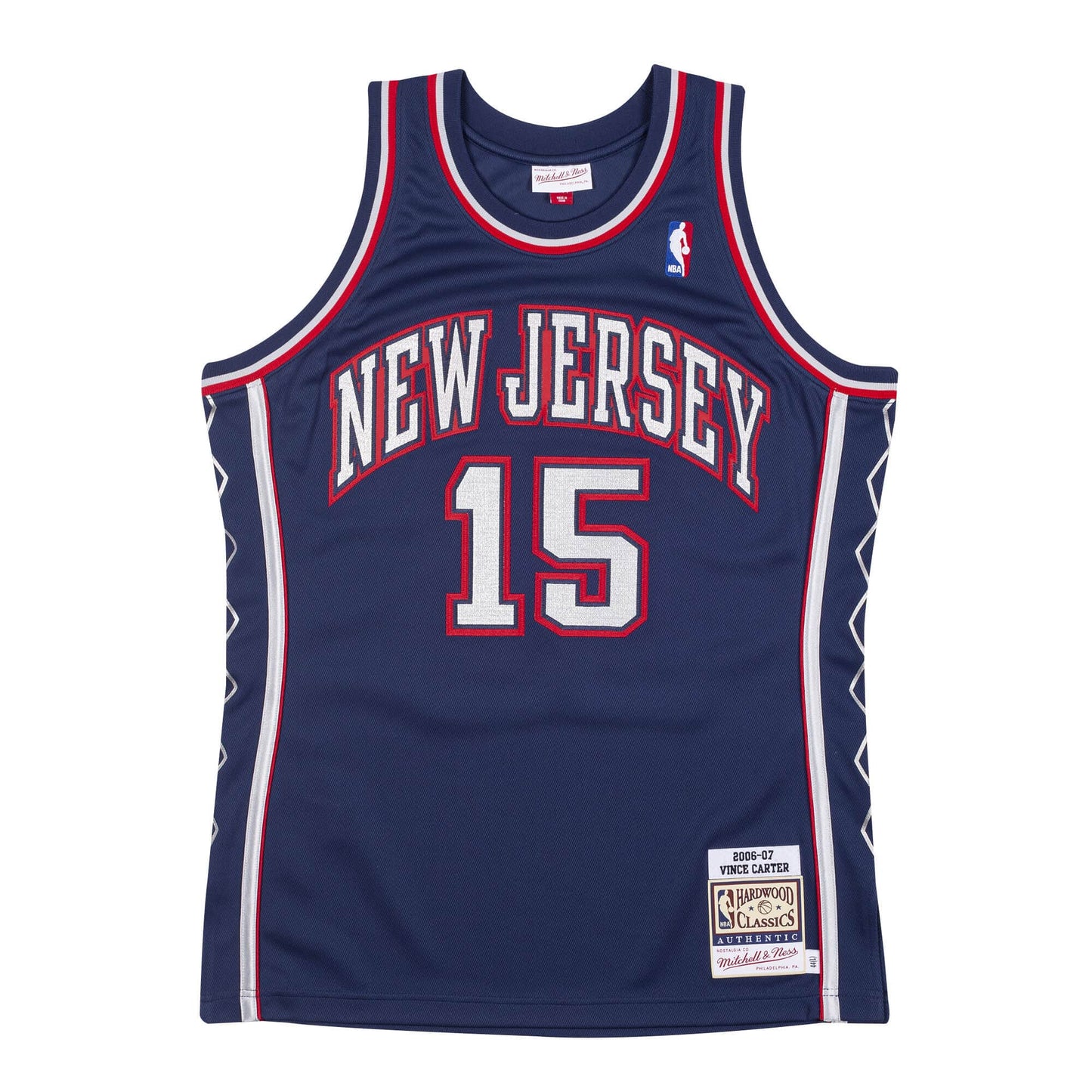 Mitchell & Ness Men's Authentic Jersey Nets 2006 Vince Carter Jerseys