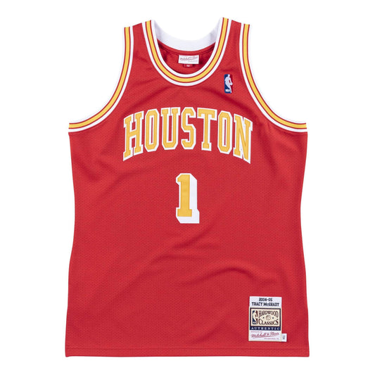 Mitchell & Ness Men's NBA Authentic Jersey 2004 Houston Rockets Tracy Mcgrady Jerseys