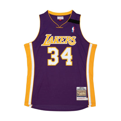 Mitchell & Ness NBA Authentic Jersey La Lakers 1999 Shaquille O'Neal Jerseys