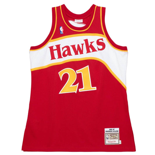 Mitchell & Ness NBA Authentic Jersey Atlanta Hawks 1987 Dominique Wilkins