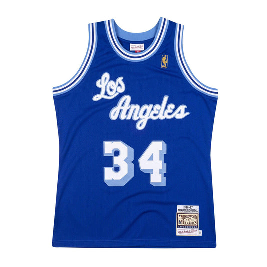 Mitchell & Ness Men's NBA Authentic Jersey 96 Los Angeles Lakers Shaquille O'Neal