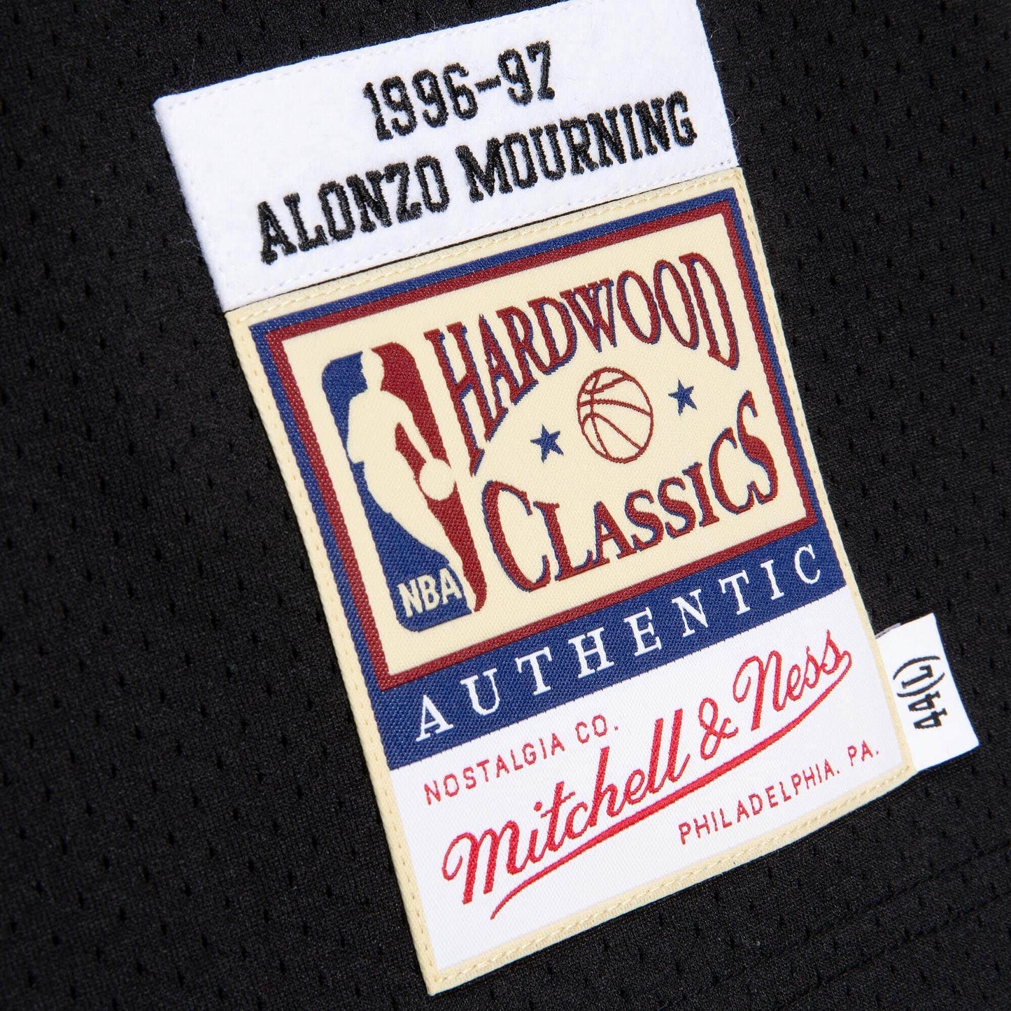 Mitchell & Ness NBA Authentic Jersey Miami Heat 96 Alonzo Mourning