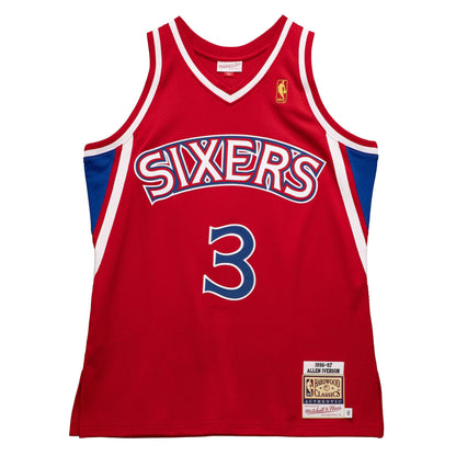 Mitchell & Ness NBA Authentic Jersey Philadelphia 76Ers 96 Allen Iverson Jerseys