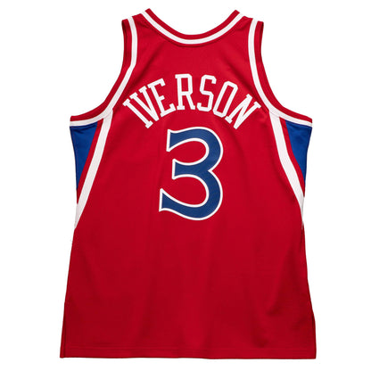Mitchell & Ness NBA Authentic Jersey Philadelphia 76Ers 96 Allen Iverson Jerseys
