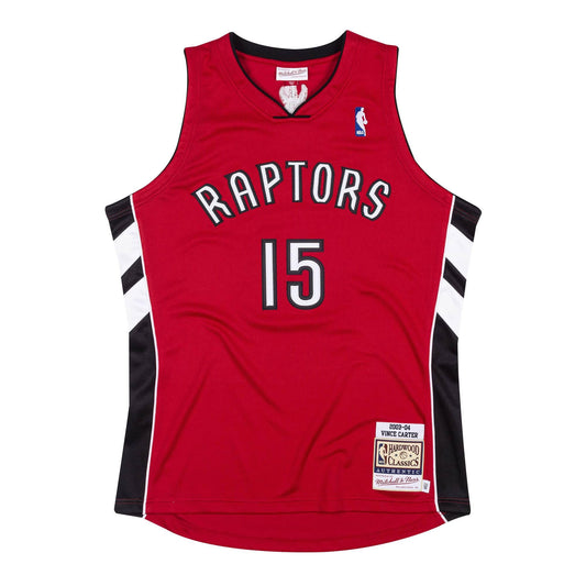 Mens Mitchell & Ness NBA Authentic Jersey 2003 Toronto Raptors Vince Carter - sneakAR