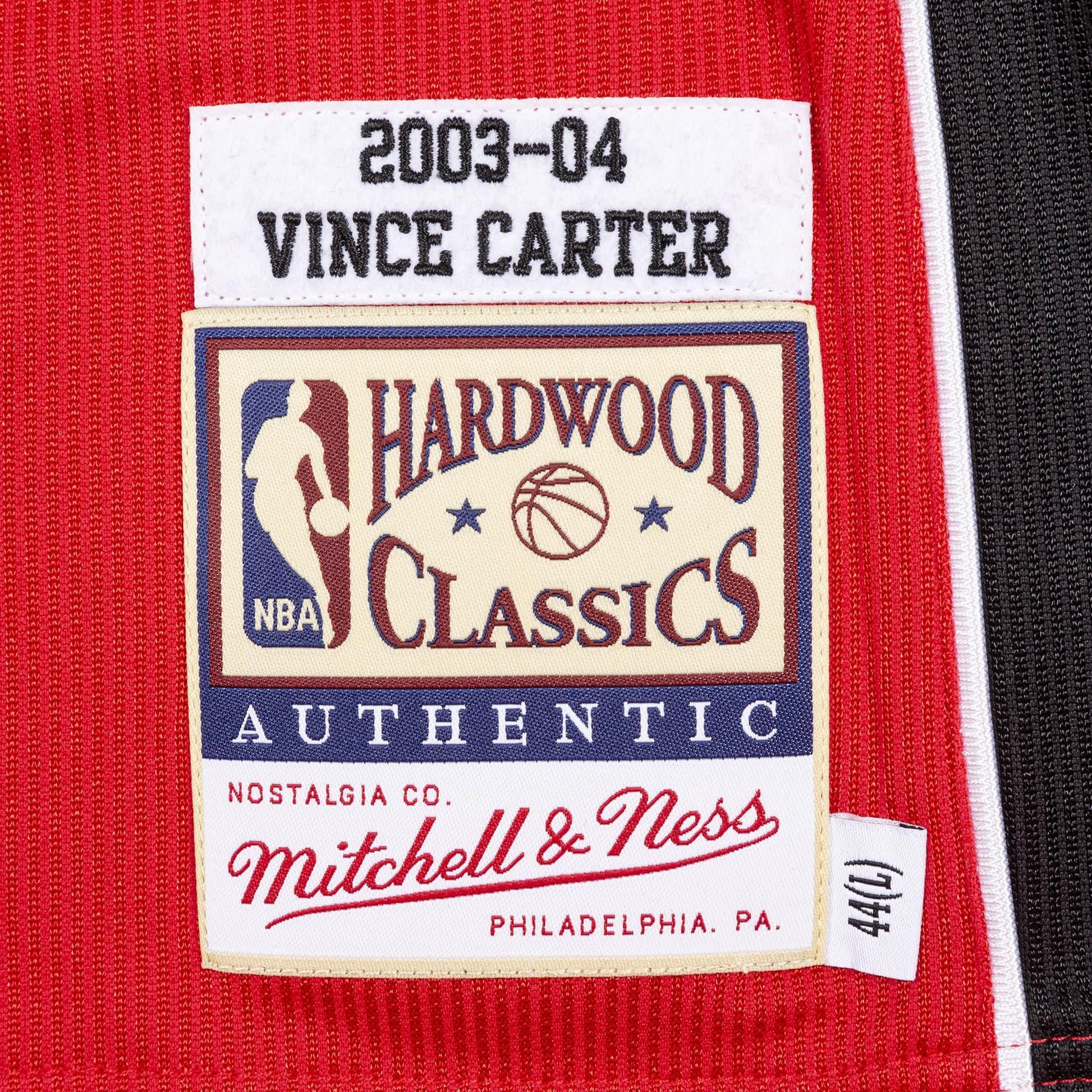 Mens Mitchell & Ness NBA Authentic Jersey 2003 Toronto Raptors Vince Carter - sneakAR