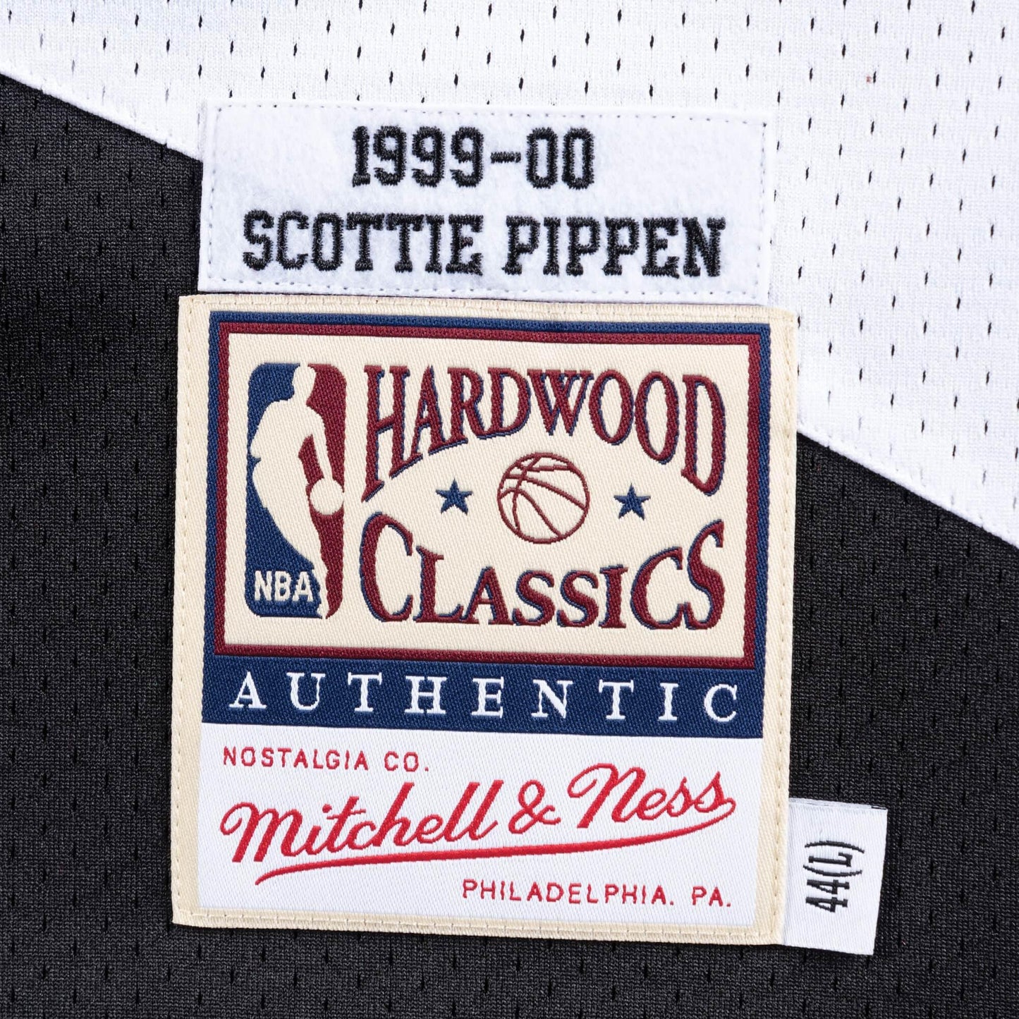 Mens Mitchell & Ness NBA Authentic Jersey Trail Blazers 1999-00 Scottie Pippen - sneakAR