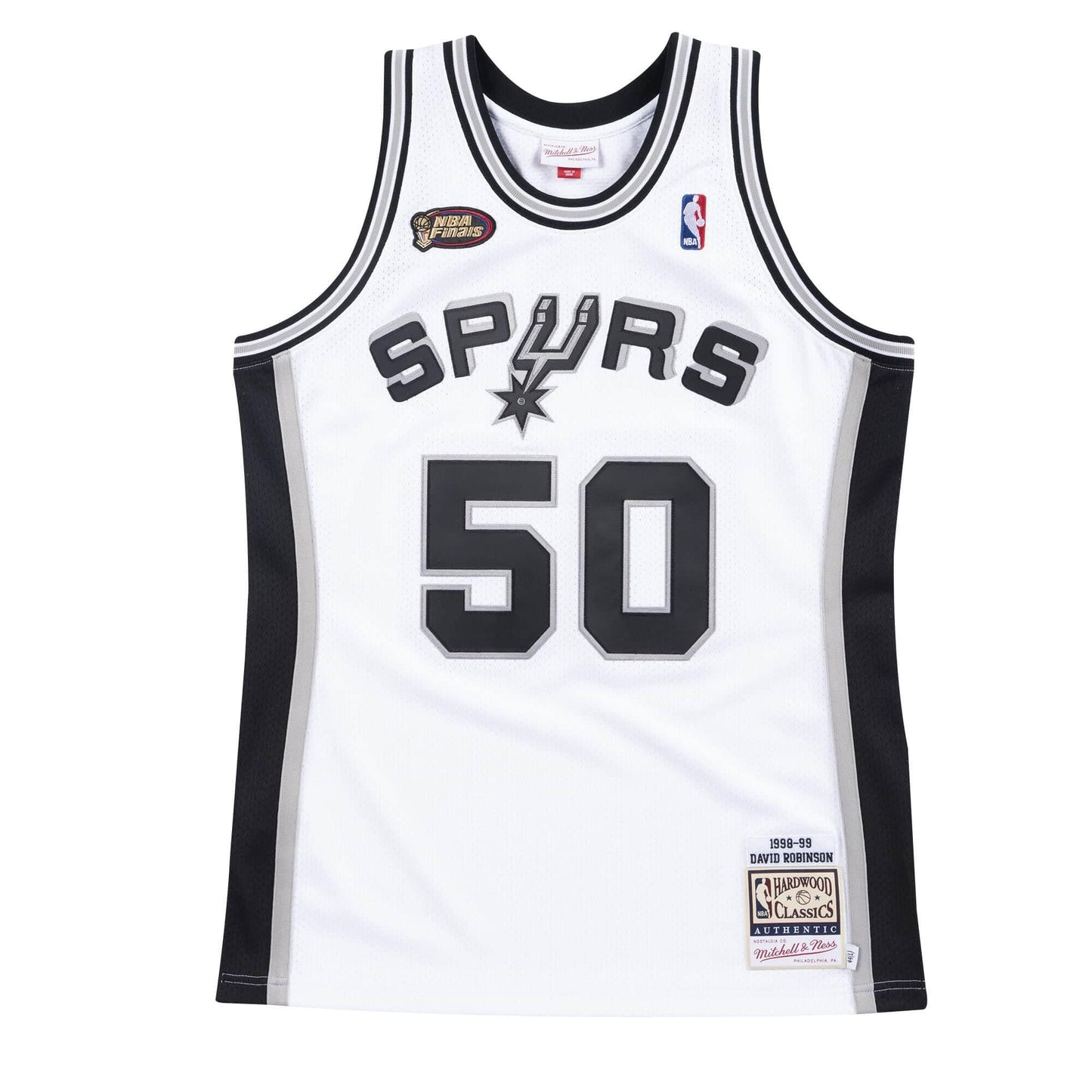 Mens Mitchell & Ness NBA Authentic Jersey 1998 San Antonio Spurs David Robinson - sneakAR