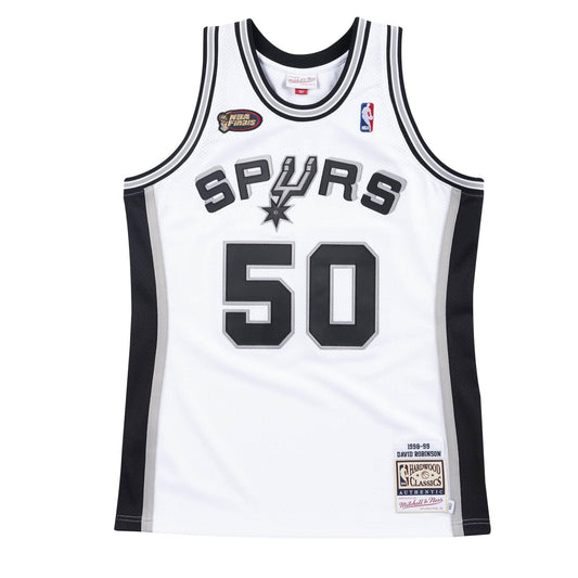 Mens Mitchell & Ness NBA Authentic Jersey 1998 San Antonio Spurs David Robinson - sneakAR