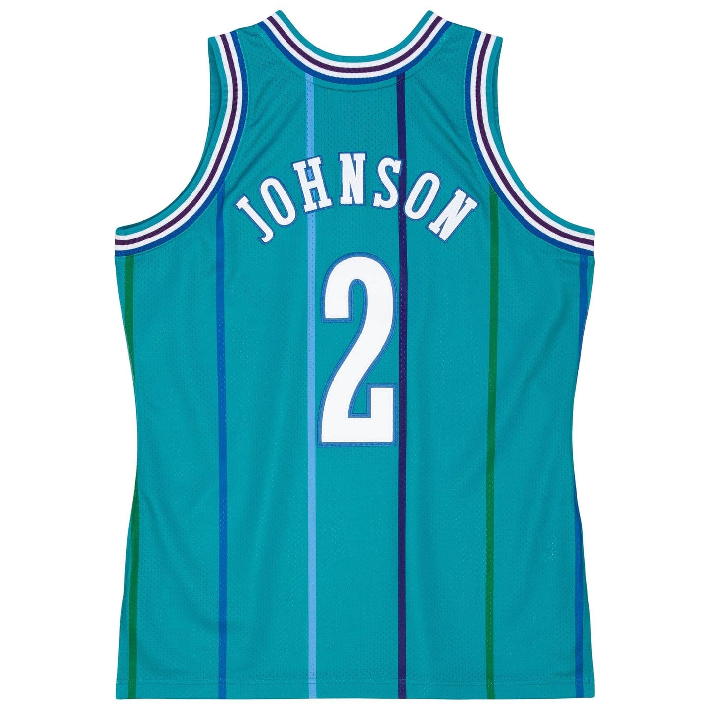 Mitchell & Ness NBA Authentic Road Jersey Charlotte Hornets 92 Larry Johnson
