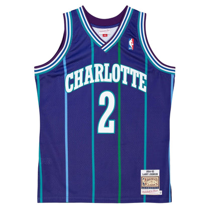Mitchell & Ness NBA Authentic Alternate Jersey Charlotte Hornets 94 Larry Johnson Jerseys