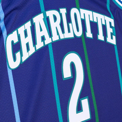 Mitchell & Ness NBA Authentic Alternate Jersey Charlotte Hornets 94 Larry Johnson Jerseys