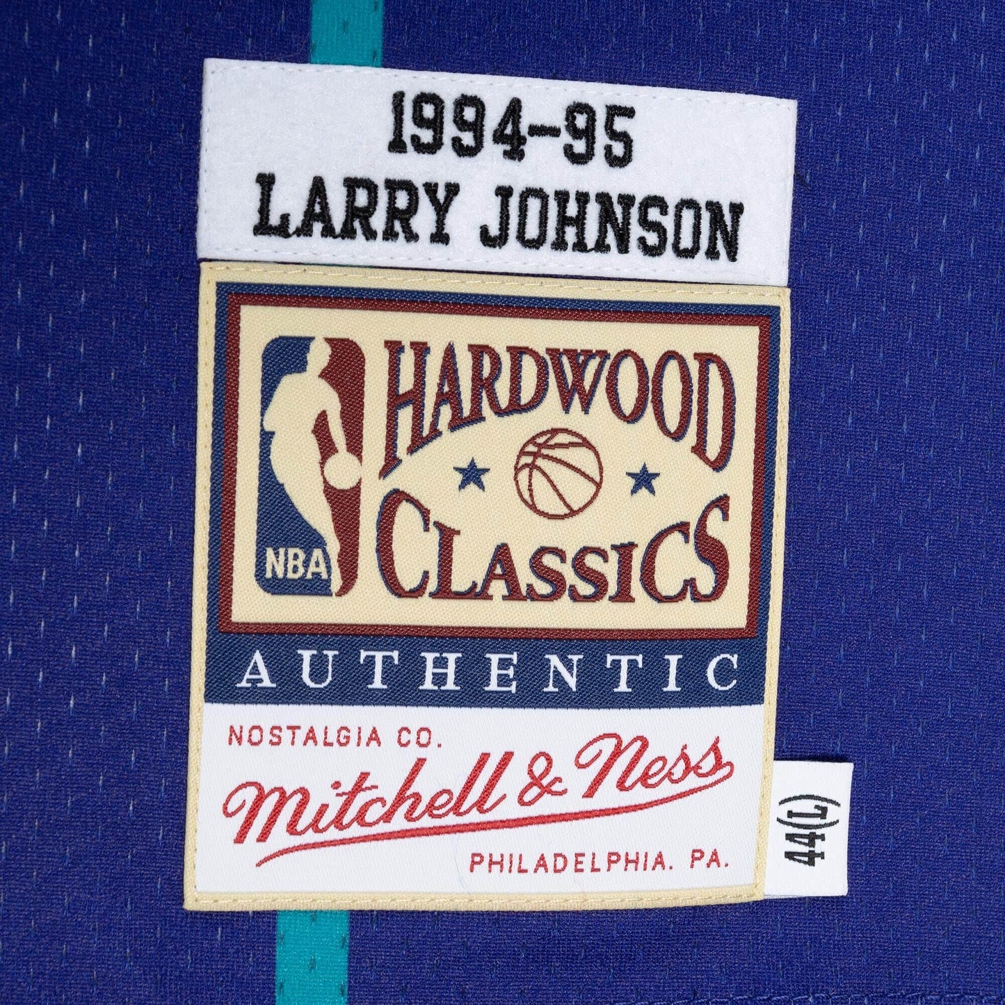 Mitchell & Ness NBA Authentic Alternate Jersey Charlotte Hornets 94 Larry Johnson Jerseys