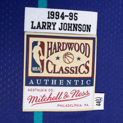 Mitchell & Ness NBA Authentic Alternate Jersey Charlotte Hornets 94 Larry Johnson Jerseys