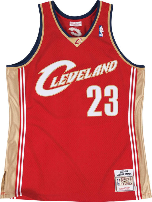Mitchell & Ness NBA Authentic Road Jersey Cleveland Cavaliers 03 Lebron James Jerseys