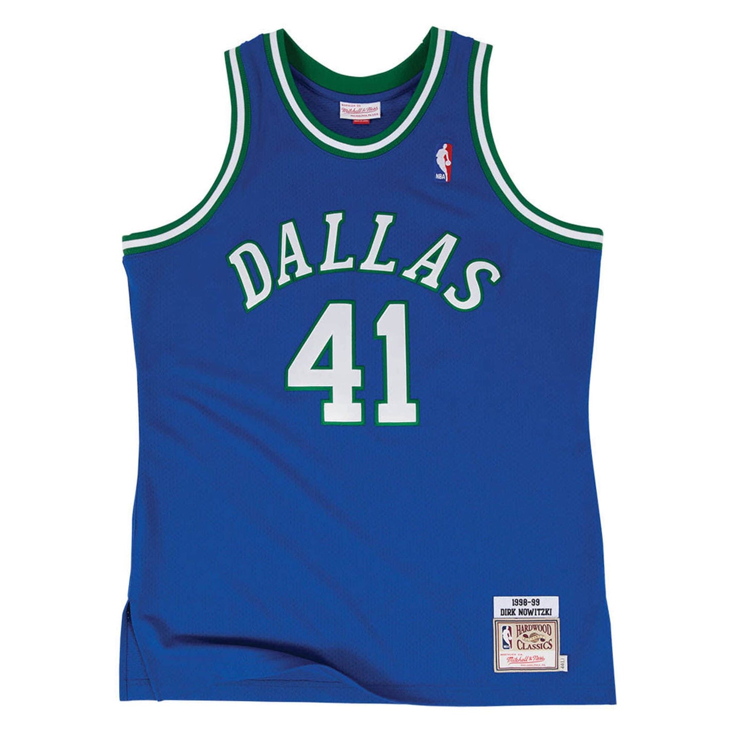 Mitchell & Ness NBA Authentic Road Jersey Dallas Mavericks 98 Dirk Nowitzki