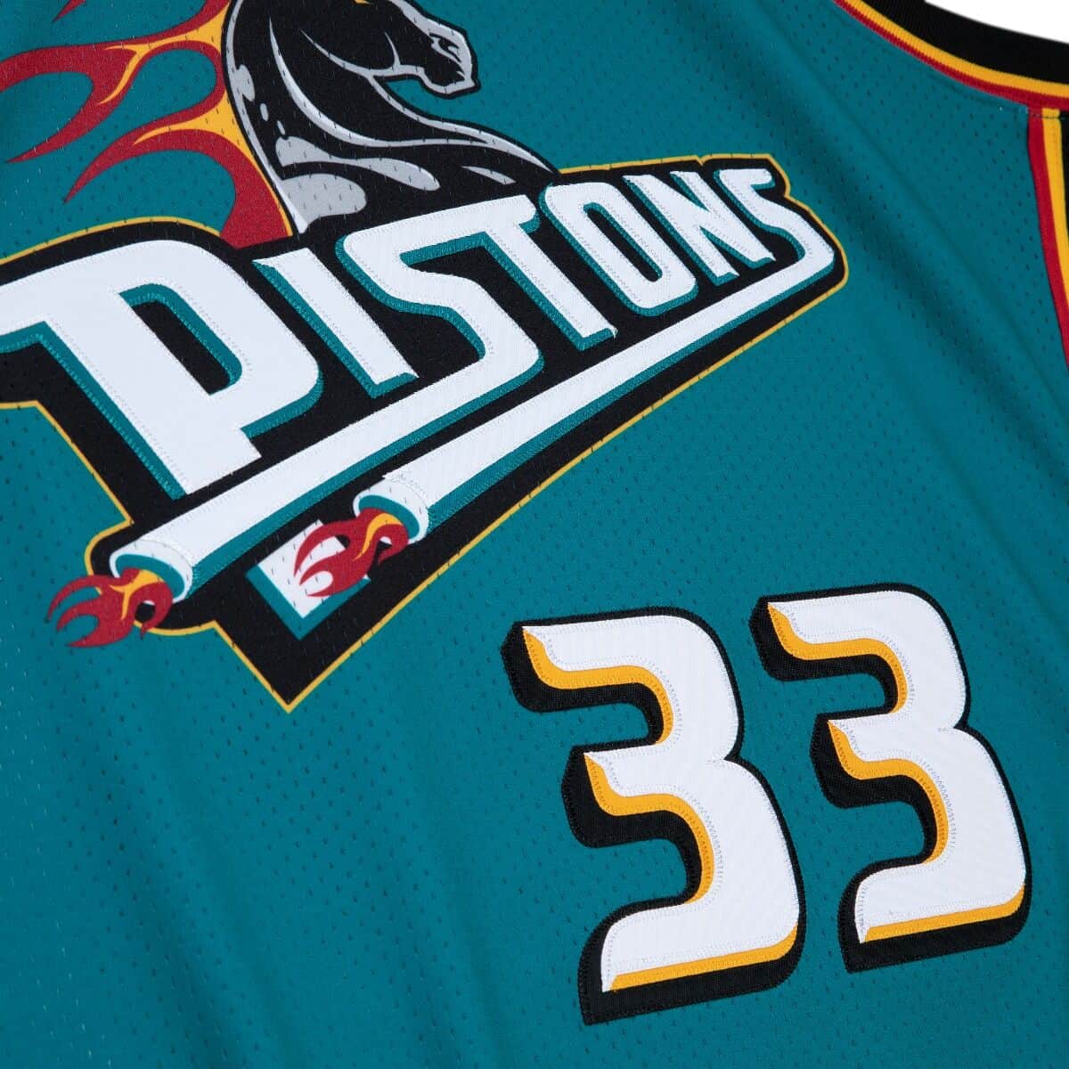 Mitchell & Ness NBA Authentic Road Jersey Detroit Pistons 98 Grant Hill