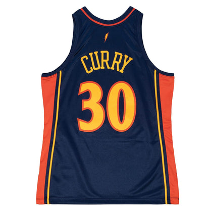 Mitchell & Ness NBA Authentic Road Jersey Golden State Warriors 09 Steph Curry