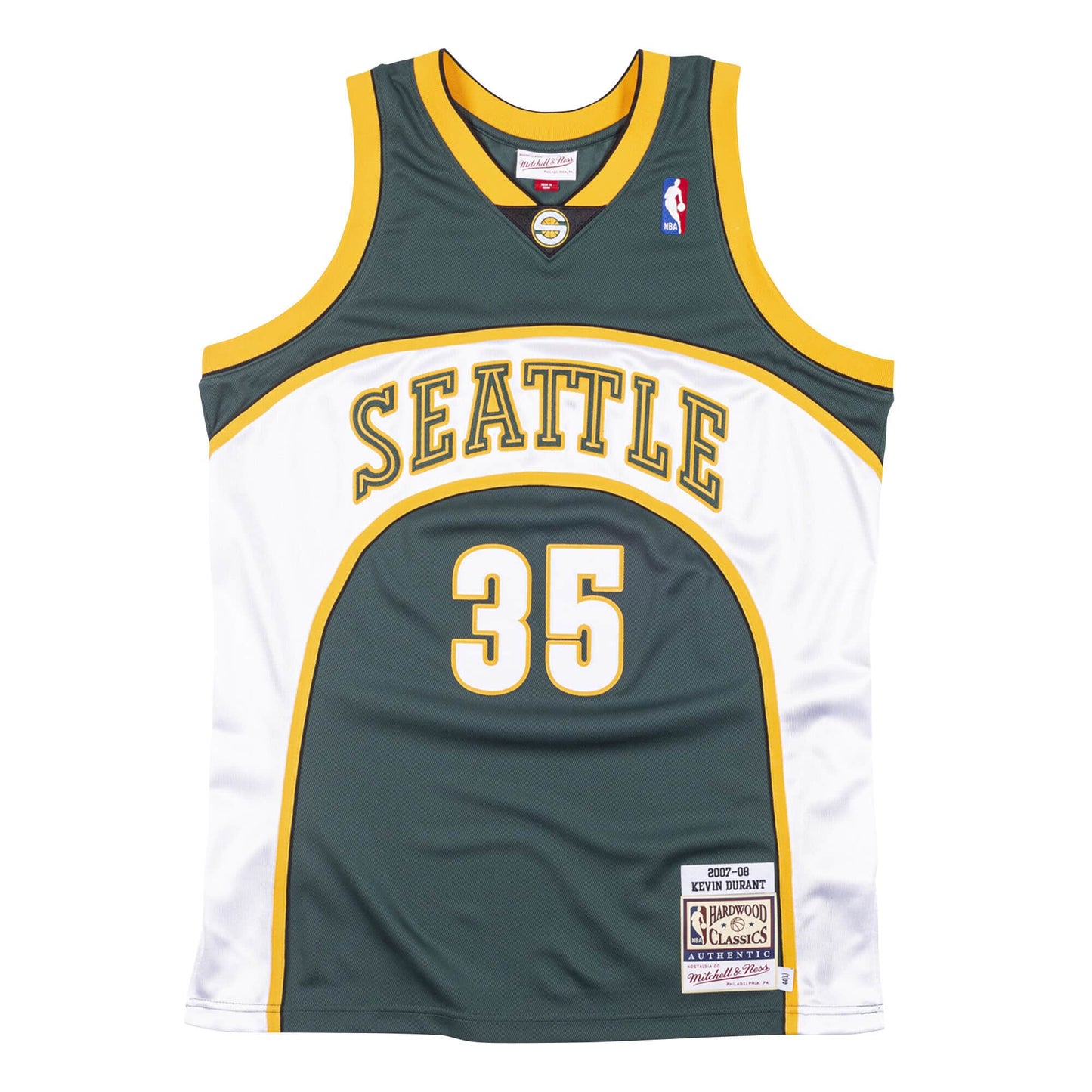 Mitchell & Ness NBA Authentic Road Jersey Seattle Supersonics 07 Kevin Durant