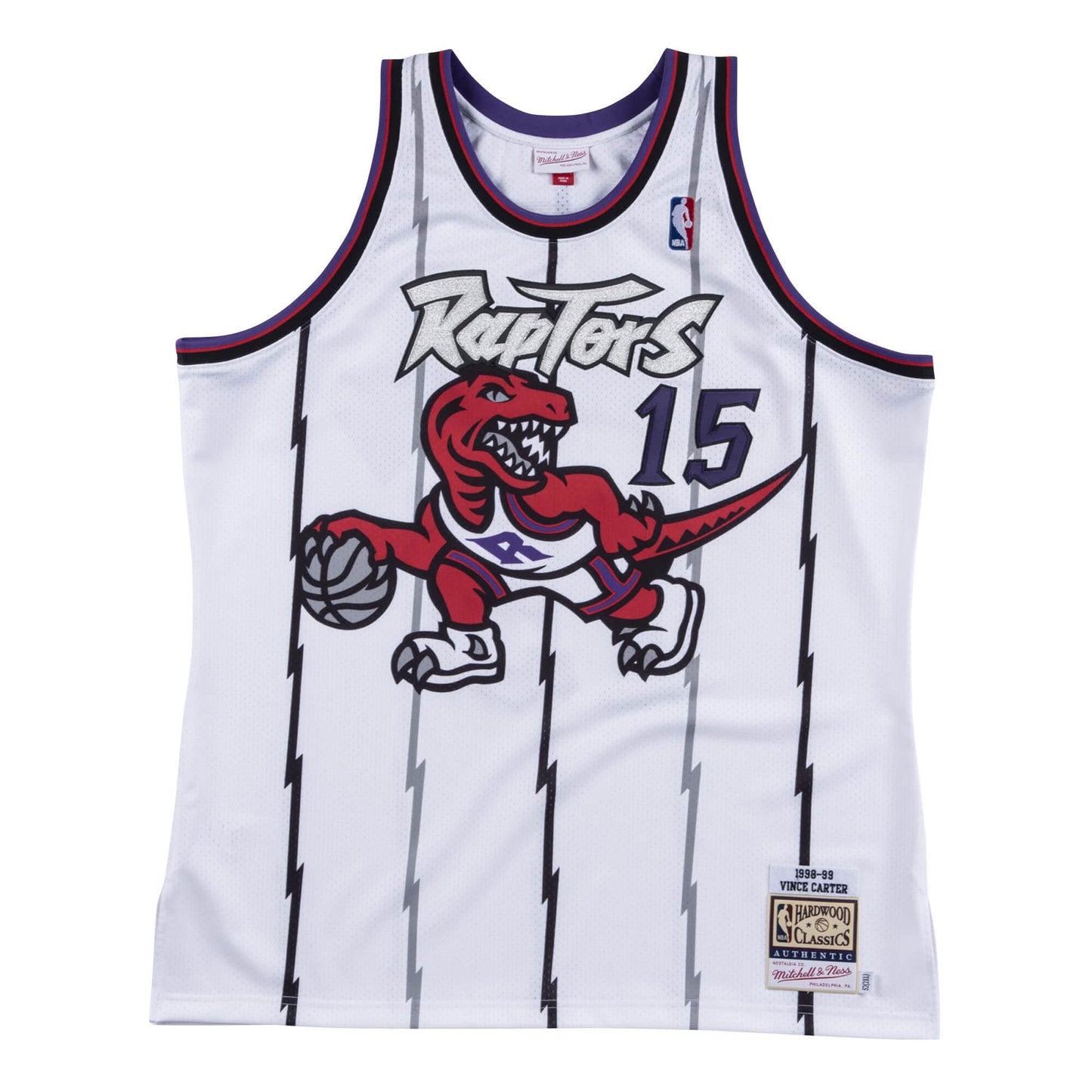 Mitchell & Ness NBA Authentic Home Jersey Toronto Raptors 98 Vince Carter