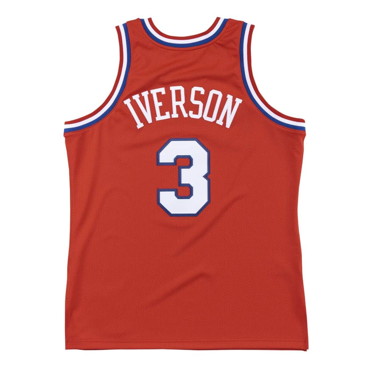 Men's Mitchell & Ness Authentic Jersey 76Ers 02-03 Allen Iverson