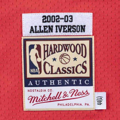 Mitchell & Ness Men's Authentic Jersey 76Ers 02-03 Allen Iverson Jerseys
