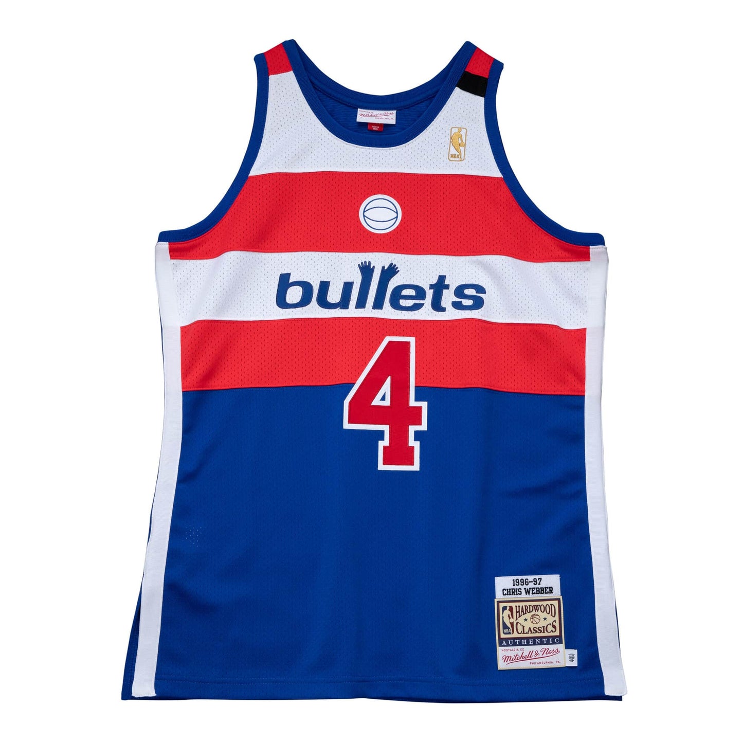 Mitchell & Ness NBA Authentic Jersey Washington Bullets 96-97 Chris Webber