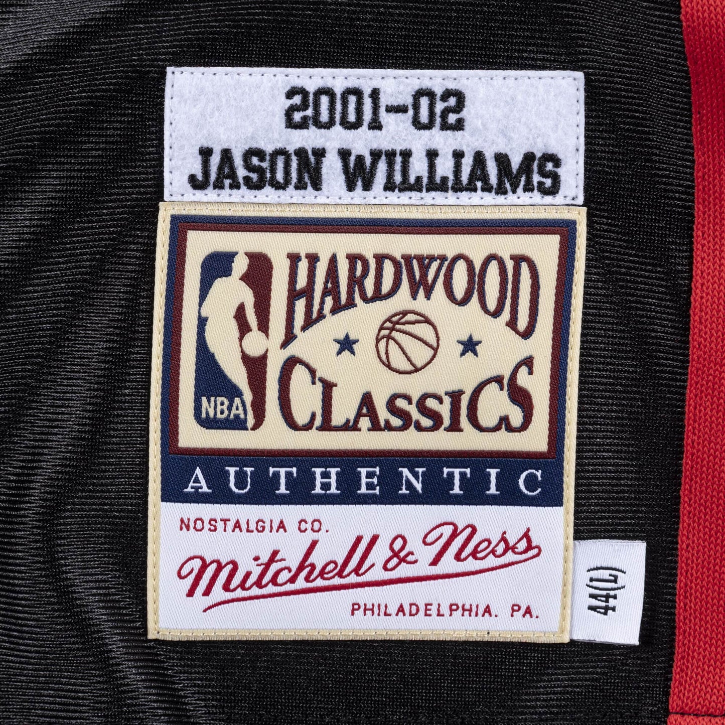 Mitchell & Ness NBA Authentic Jersey Vancouver Grizzlies 01-02 Jason Williams