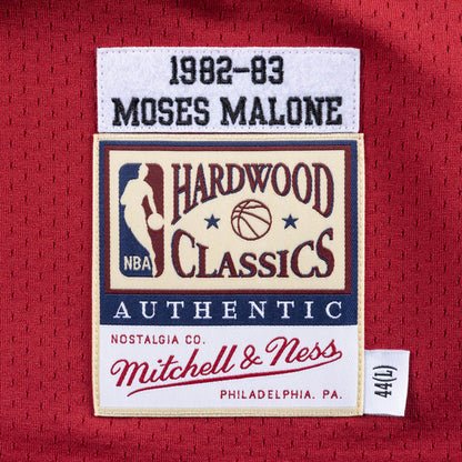 Mitchell & Ness Men's Authentic Jersey 76Ers 1982 Moses Malone