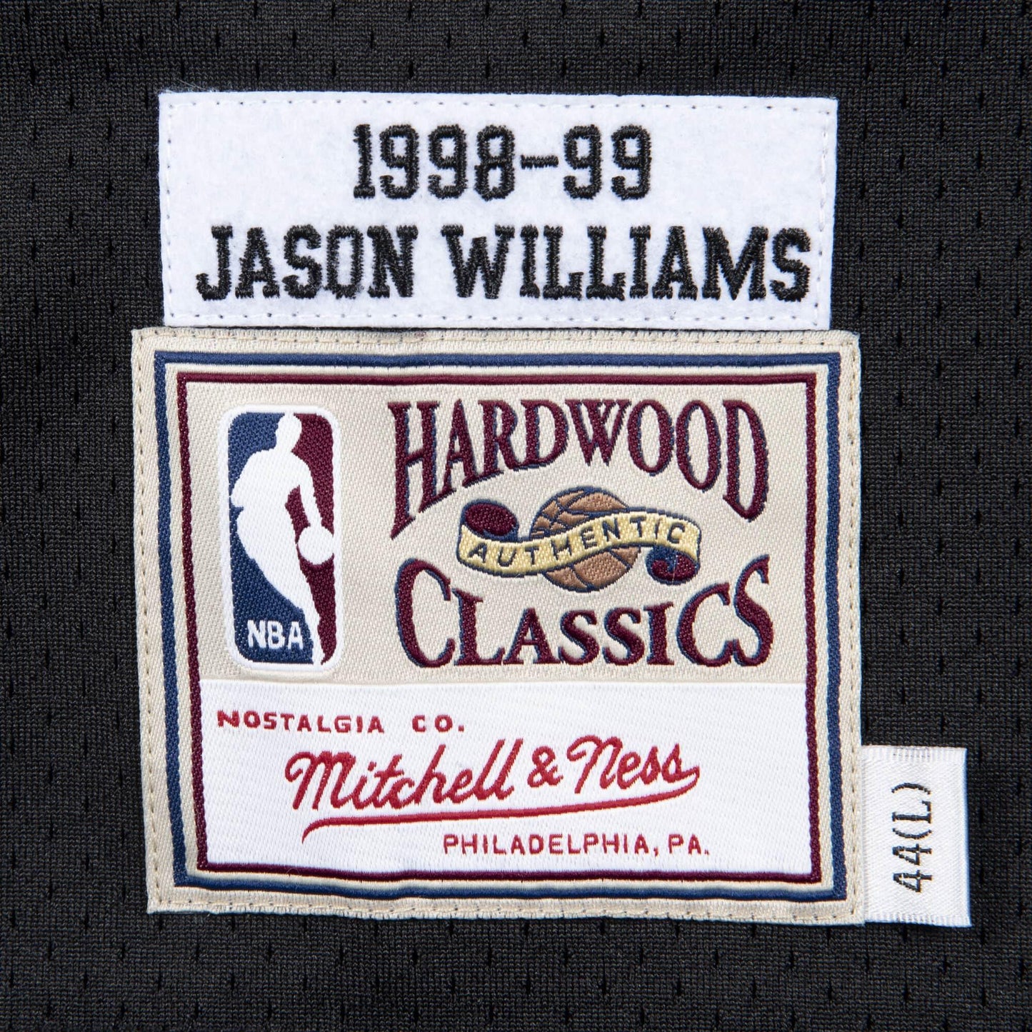 Mitchell & Ness Men's NBA Authentic Jersey 1998 Sacramento Kings Jason Williams