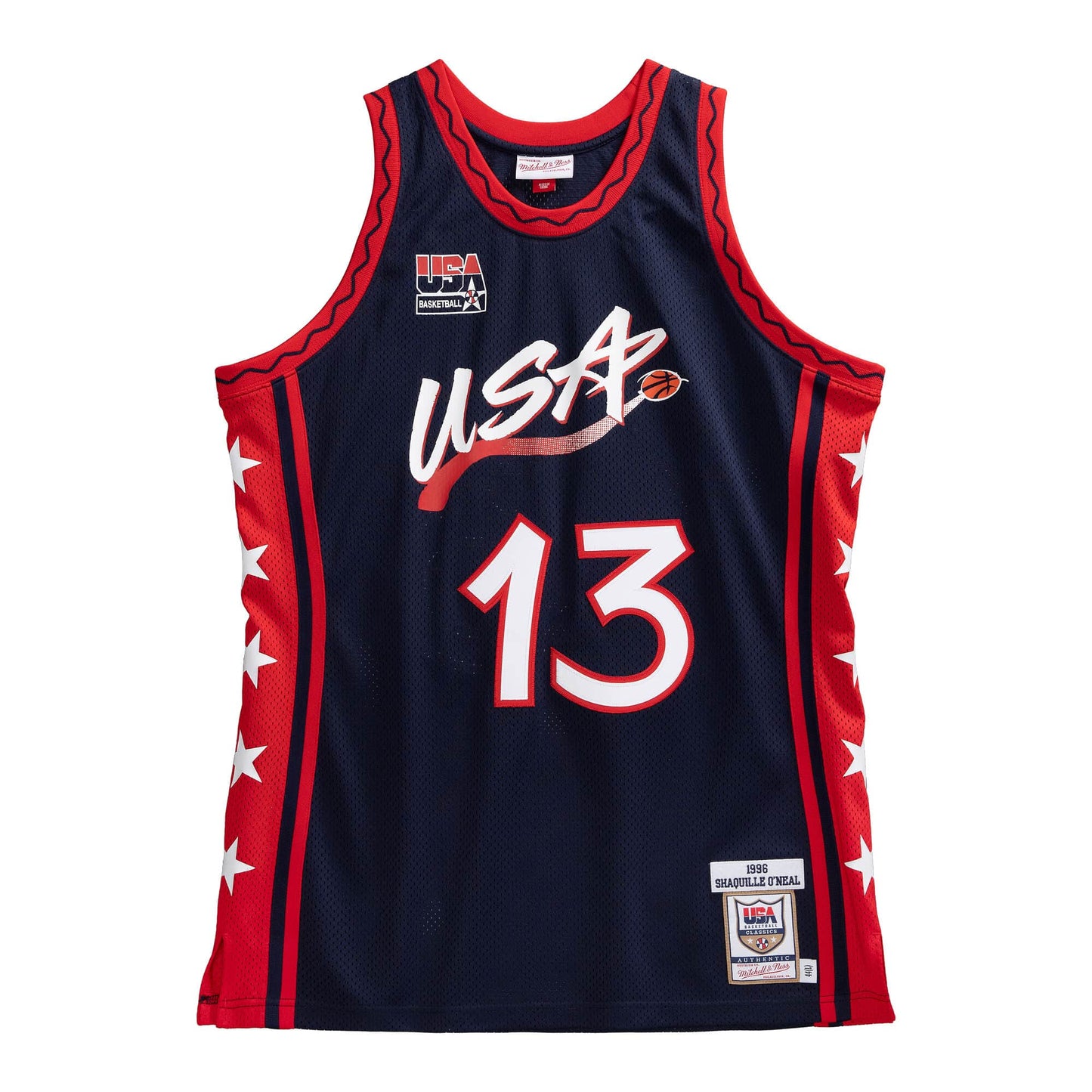 Mitchell & Ness Men's Authentic Jersey Usa 1996 Shaquille O'Neal Jerseys