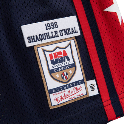 Mitchell & Ness Men's Authentic Jersey Usa 1996 Shaquille O'Neal Jerseys