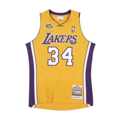 Mitchell & Ness NBA Authentic Jersey La Lakers 00 Shaquille O'Neal Jerseys