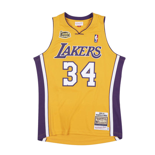 Mitchell & Ness NBA Authentic Jersey La Lakers 00 Shaquille O'Neal Jerseys