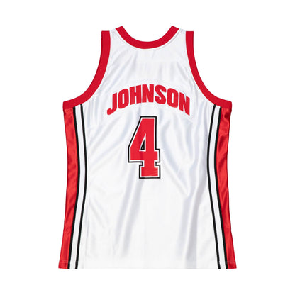 Mitchell & Ness Ncaa White Jersey Unlv Runnin Rebels 1989 Larry Johnson Jerseys