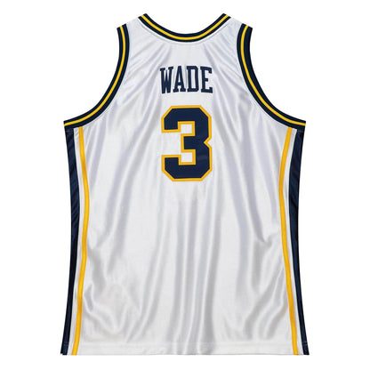 Mitchell & Ness Ncaa White Jersey Marquette 2002 Dwyane Wade
