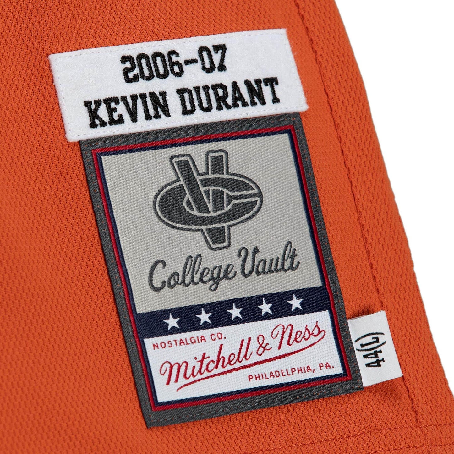 Mitchell & Ness Ncaa Road Jersey Texas Longhorns 2006 Kevin Durant