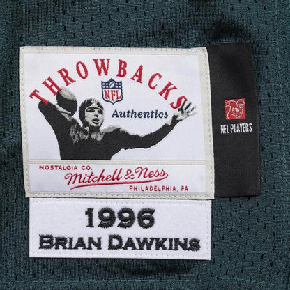 Mitchell & Ness Men's NFL Authentic Jersey Eagles 1996 Brian Dawkins Jerseys