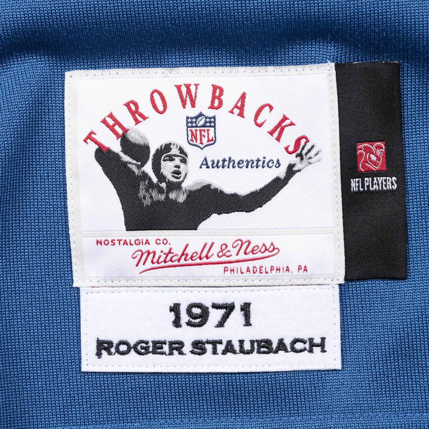 Mitchell & Ness Men's NFL Authentic Jersey Cowboys 1971 Roger Staubach Jerseys