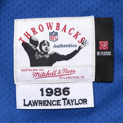 Mitchell & Ness Men's NFL Authentic Jersey New York Giants 1986 Lawrence Taylor