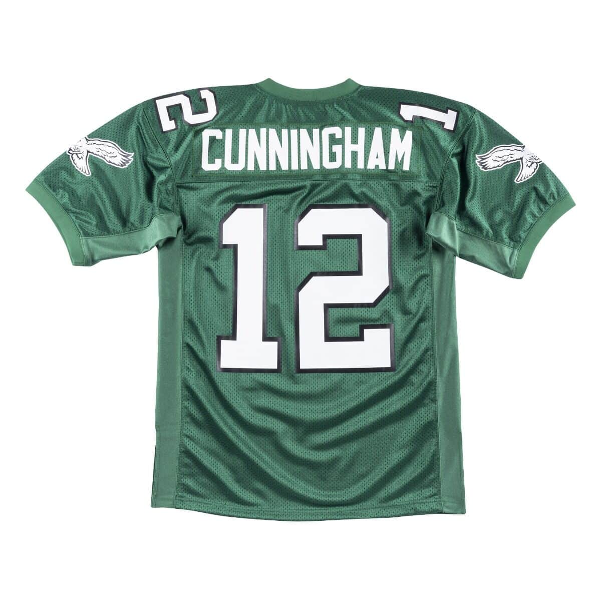 Men's Mitchell & Ness NFL Authentic Jersey Eagles 1992 Randall Cunningham