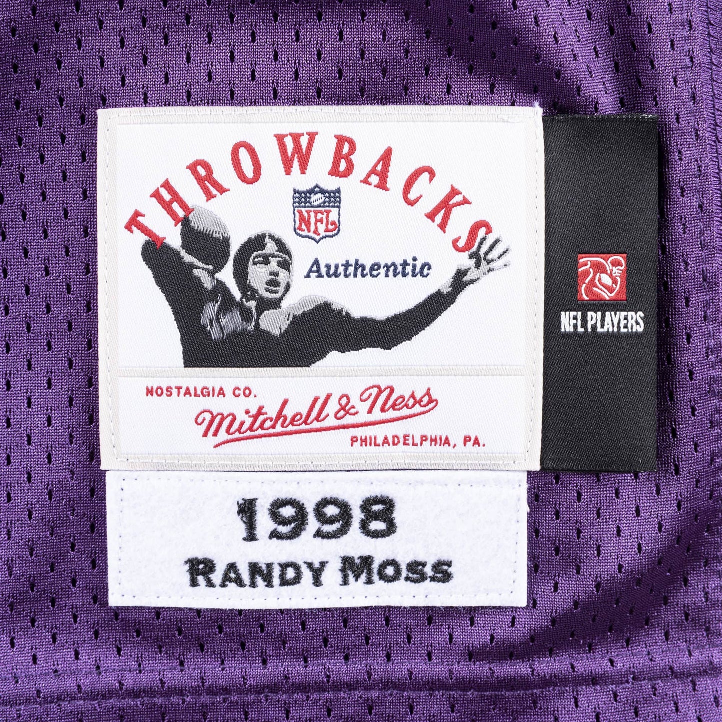 Mitchell & Ness NFL Authentic Jersey Minnesota Vikings 98 Randy Moss Jerseys