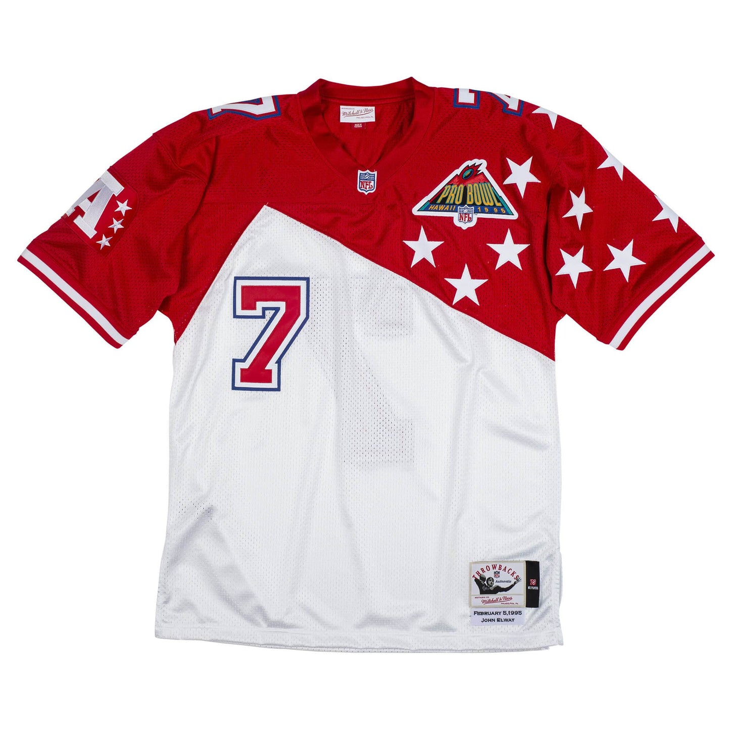 Men's Mitchell & Ness NFL Afc Pro Bowl Authentic Jersey 94-95 John Elway