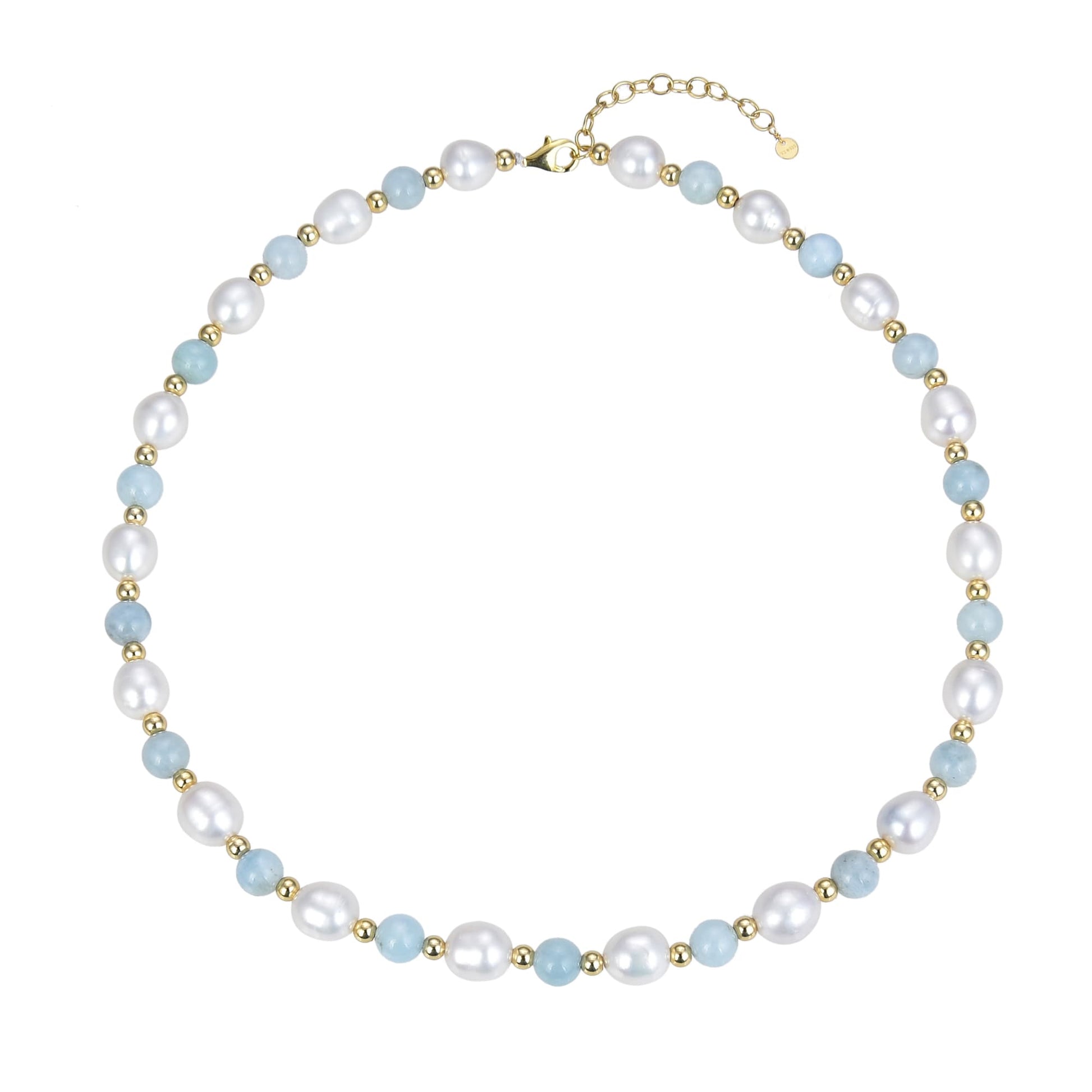 Blue, White-