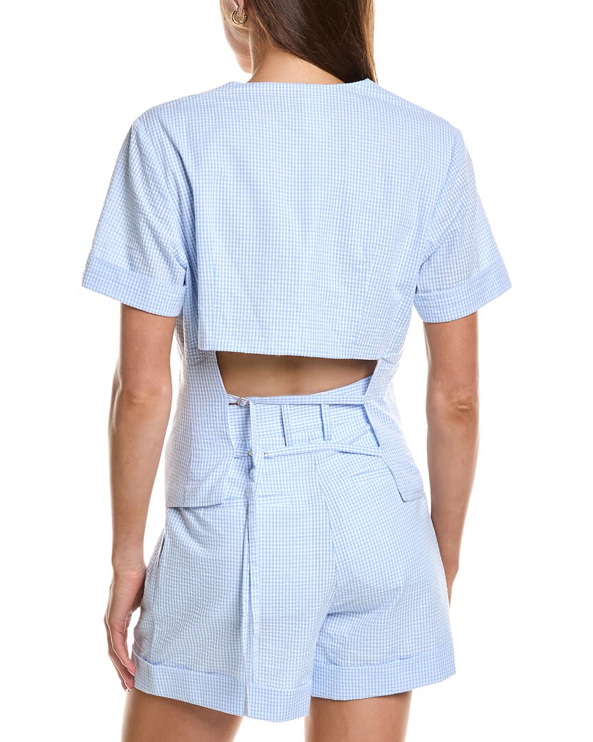 BLUE/WHITE GINGHAM-