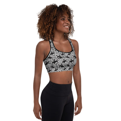Rodeo Bronc Padded Sports Bra