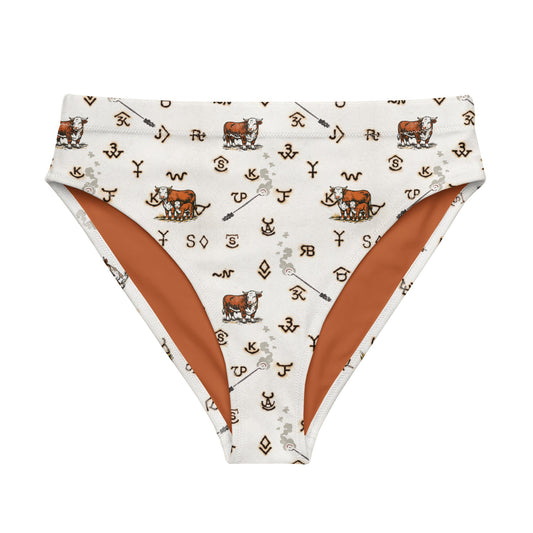 Baha Ranch Yeehaw Hereford Brands Bikini Bottom