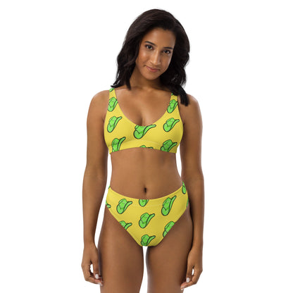 Baha Ranch Yeehaw Green Hat Bikini
