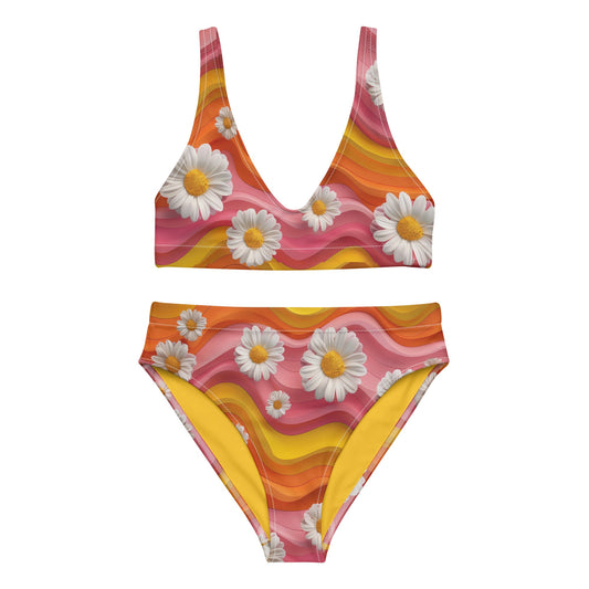 Baha Ranch Yeehaw Groovy Floral Bikini