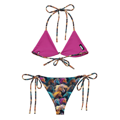 Baha Ranch Yeehaw Wild Horses String Bikini